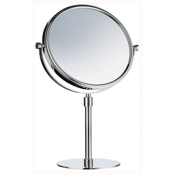 Freestanding Mirror in Polished Chrome Finish