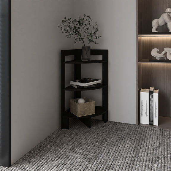 Freestanding Particle Board 3-Tier - Ample Storage in Small Space - In Living Room - Long-Lasting