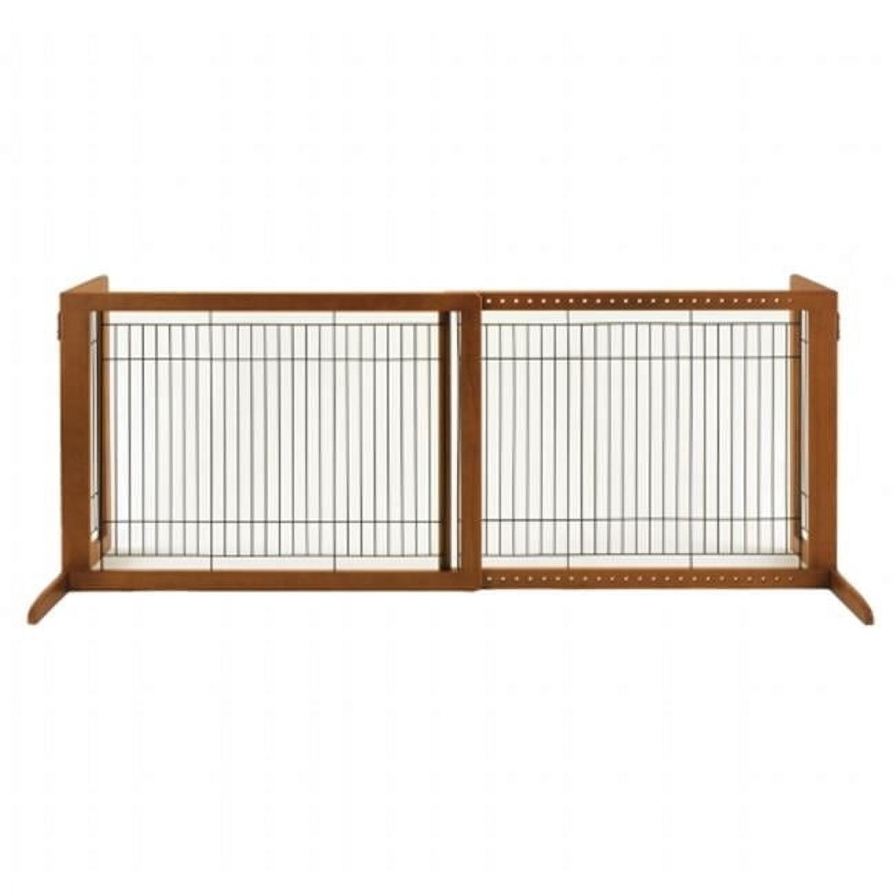 Freestanding Pet Gate Hl - Brown