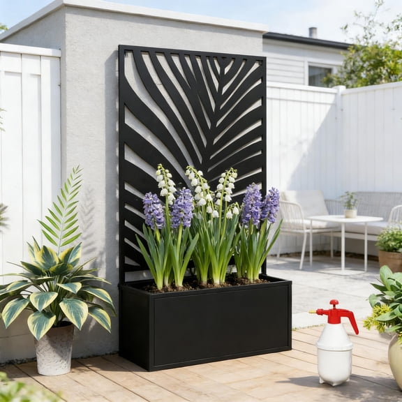 Freestanding Plant Bed,Wall Mounted Flower Bed,Raised Garden Bed