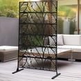 thumbnail image 1 of Freestanding Privacy Screen Panel Outdoor Privacy Fence Screen Room Divider 44.49*19.68*71.26in, 1 of 7