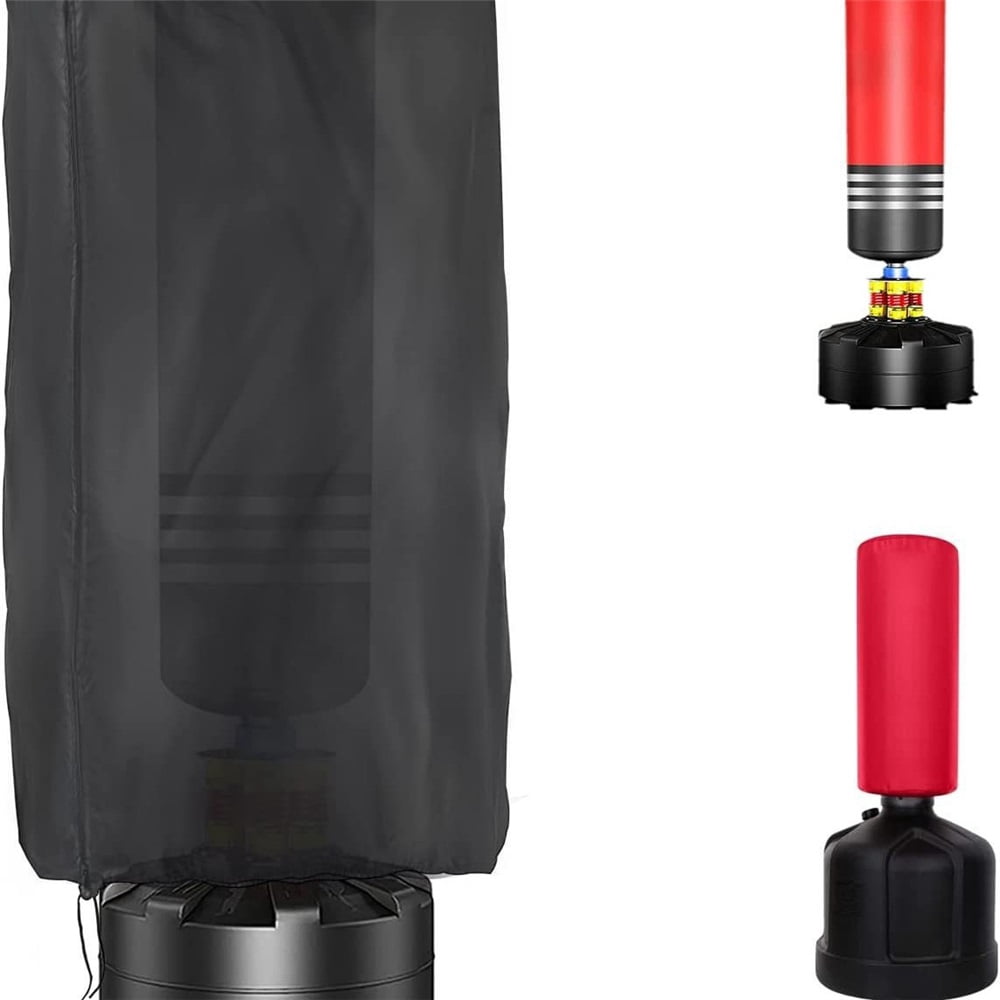 Freestanding Punching Bag Protective Cover, Adjustable Thickened Heavy Duty, Waterproof for Outdoor Boxing (43x28in)