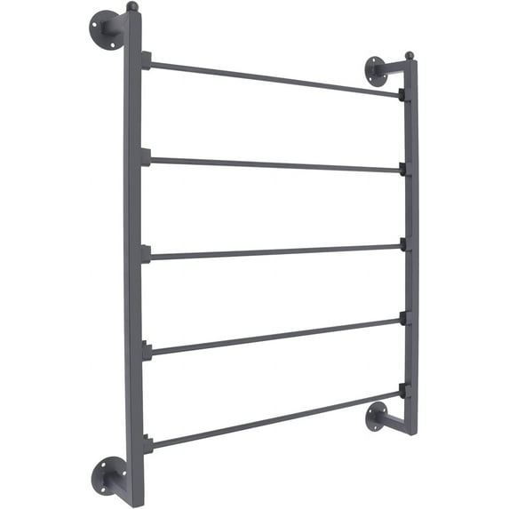 Freestanding Scarf Display Rack, Scarf Racks, Spiral Scarf Holder Wall Mounted Scarf Rack Space Saving Shelves for Clothing Store Commercial Home (Black)
