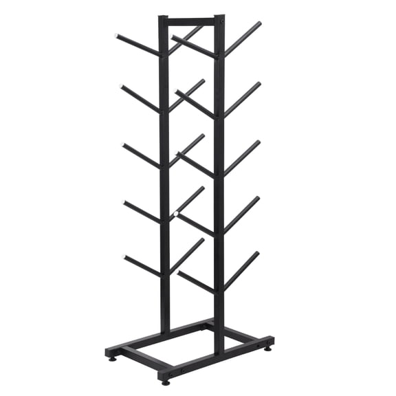 Freestanding Skateboard Display Stand, 5-Tier Vertical Skateboard Rack, Garage Gym Equipment Organizer for Scooters and Longboards