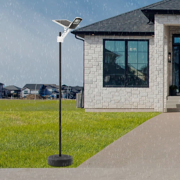 Freestanding Street Light Pole, Modern Style Street Lamp Post, Outdoor Street Courtyard Parking Lot Lighting Post