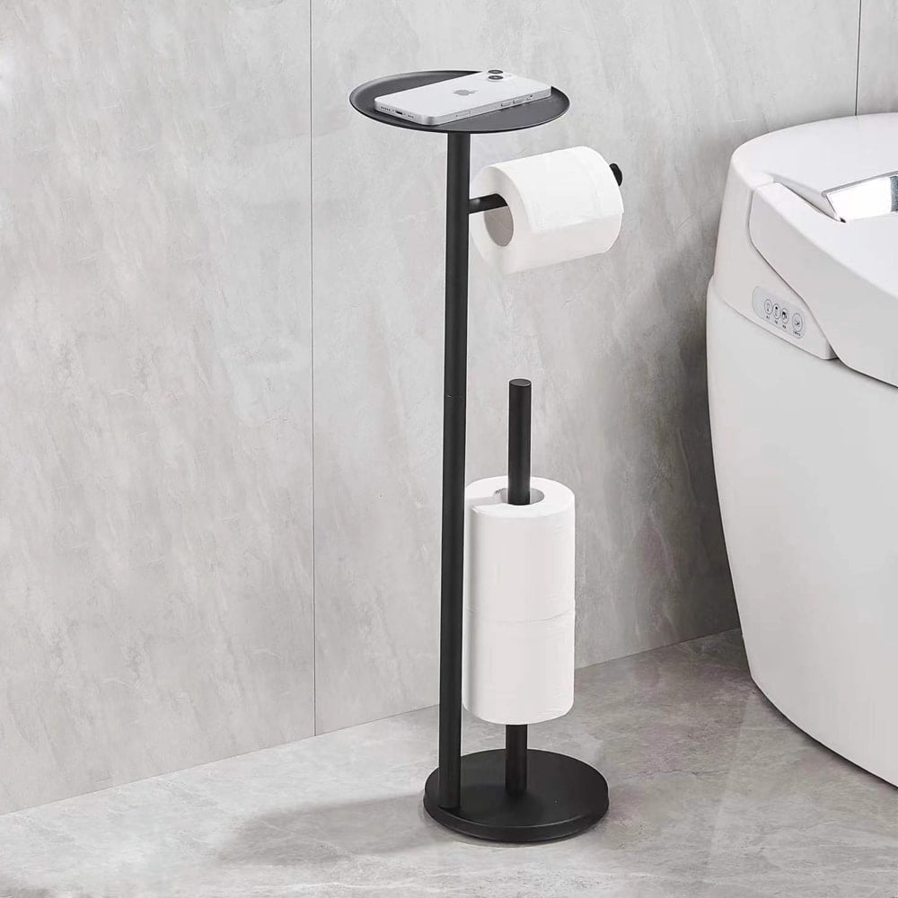 Freestanding Toilet Paper Holder Stand - Walmart.com