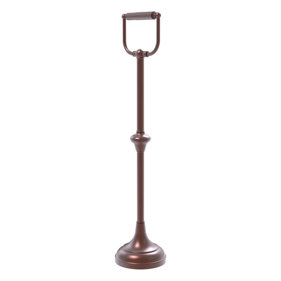 Freestanding Toilet Tissue Holder - Antique Copper
