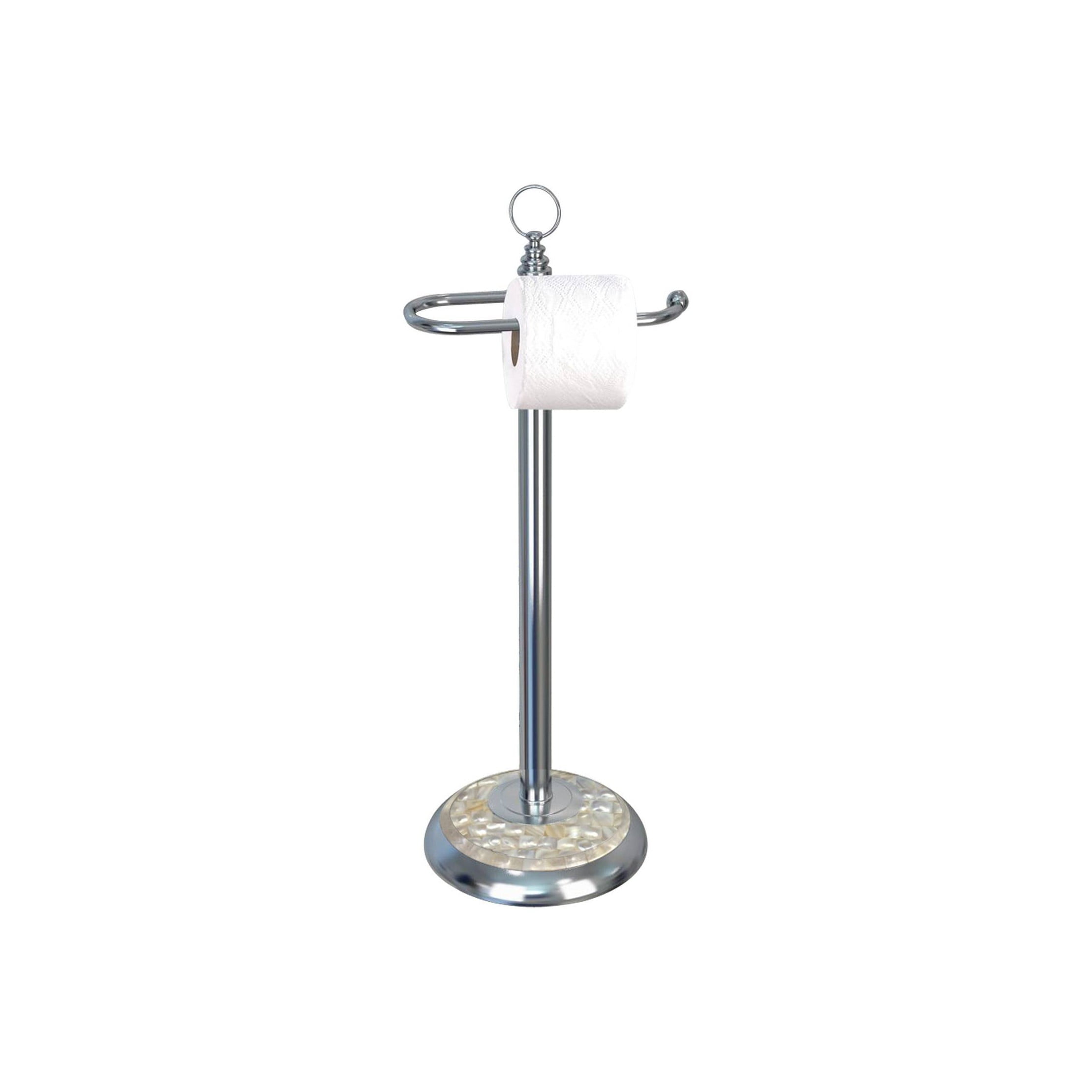 Freestanding Toilet Tissue Holder Chrome/MOP - Walmart.com