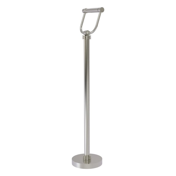 Freestanding Toilet Tissue Holder - Satin Nickel / Dotted