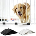 thumbnail image 1 of Freestanding Triangular Safety Gate Reinforcement Base For Indoor Stair Gates And Pet Fences, 1 of 9