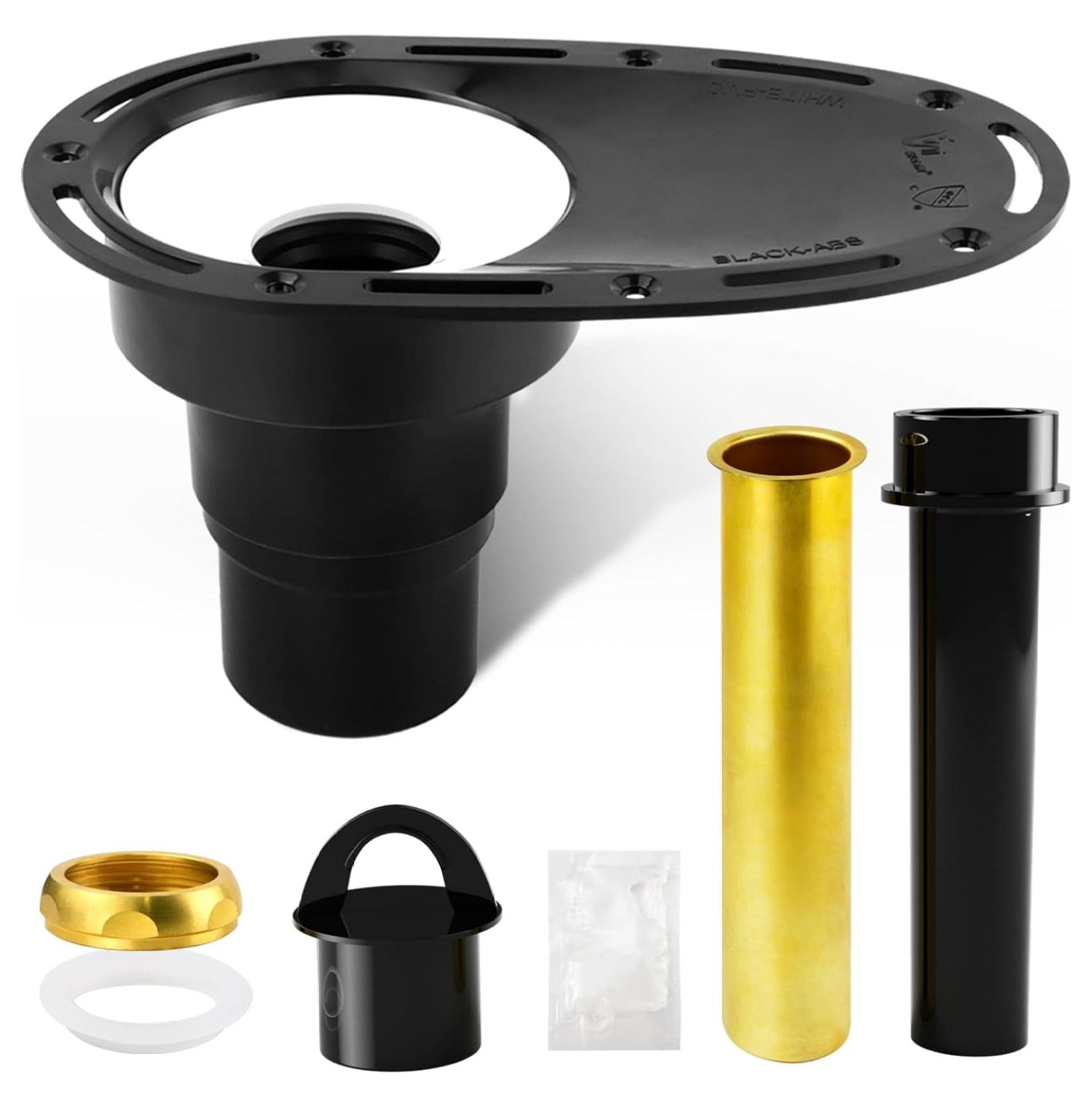 Freestanding Tub Drain Roughin Kit for Freestanding Bathtub,with Brass