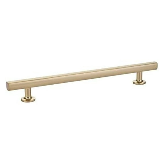 Freestone 8 Inch Cabinet Pulls - Bar Cabinet Hardware - Modern Style Brass Pulls with Key Lock - Kitchen & Bathroom Cabinet Updates - The Urban Modern Collection Flat Black