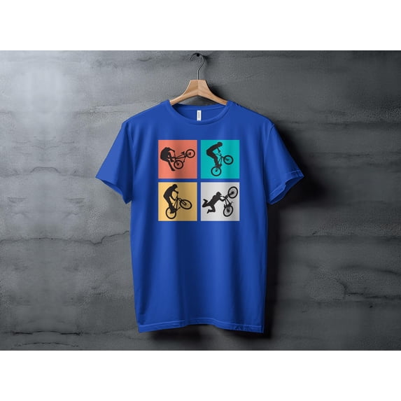 Freestyle Bicycle Rider BMX Cyclist Lover Gift T-Shirt Women Men Kids Tee Bike Bikes Cycling Bike Nerd Bike Freestyle Stunt Rider Gift Shirt