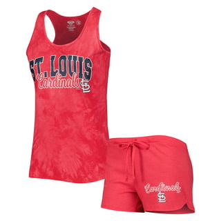 Men's St. Louis Cardinals Concepts Sport Red/Charcoal Ensemble Slub Long  Sleeve T-Shirt and Allover Pants Sleep Set