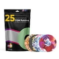 thumbnail image 1 of Freestyle Libre 3 Sensor Covers 25 Pack - US-Made Waterproof CGM Sensor Patches for 14+ Days - Sensitive Skin Diabetic Patches for CGM - (Groovy Pack), 1 of 5