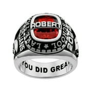 FREESTYLE CLASS RINGS Freestyle Men's Celebrium -Top Classic Class Ring, Personalized, High School or College Graduation