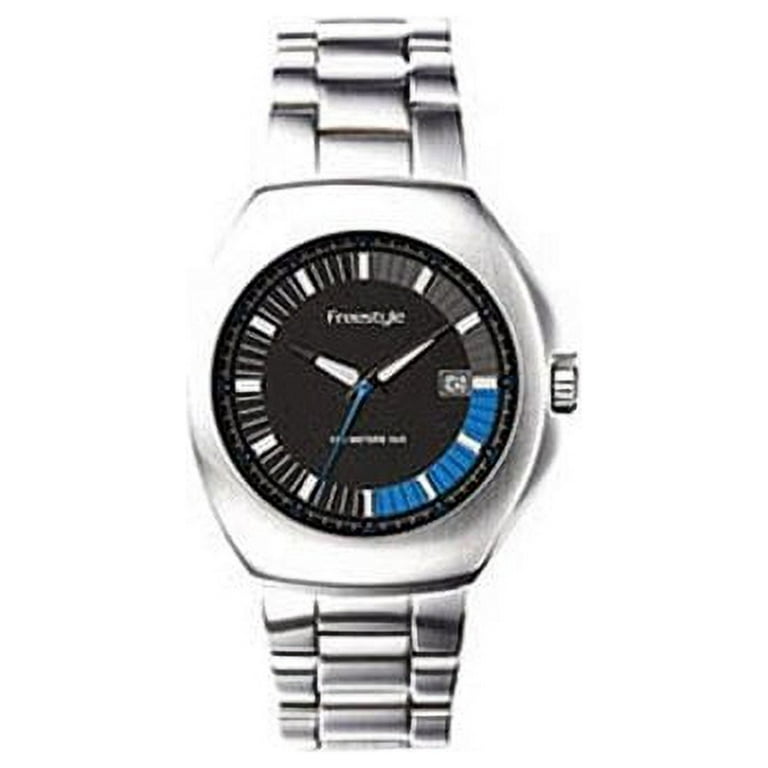 Freestyle Mens Charger Stainless Steel Water Proof Watch