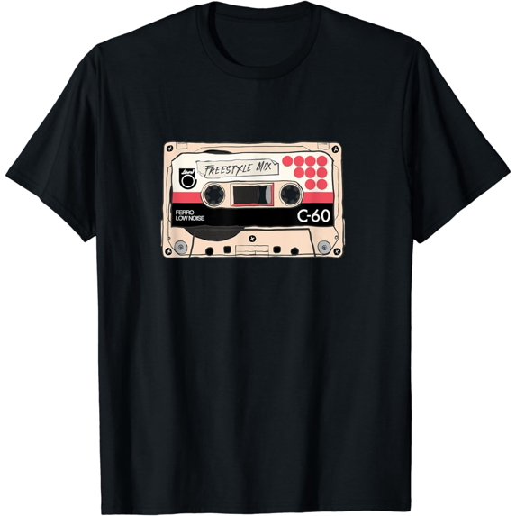Freestyle Mix Tape Retro Vintage 80s Music Fan T-Shirt