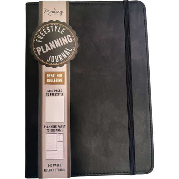 Freestyle Planning Journal - Black - Full Size