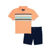 Freestyle Revolution Boys Polo Shirt and Shorts Outfit Set, 2-Piece, Sizes 4-14