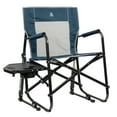 thumbnail image 1 of GCI Outdoor Freestyle Rocker with Side Table Foldable Rocking Camp Chair, Heathered Indigo, 1 of 9