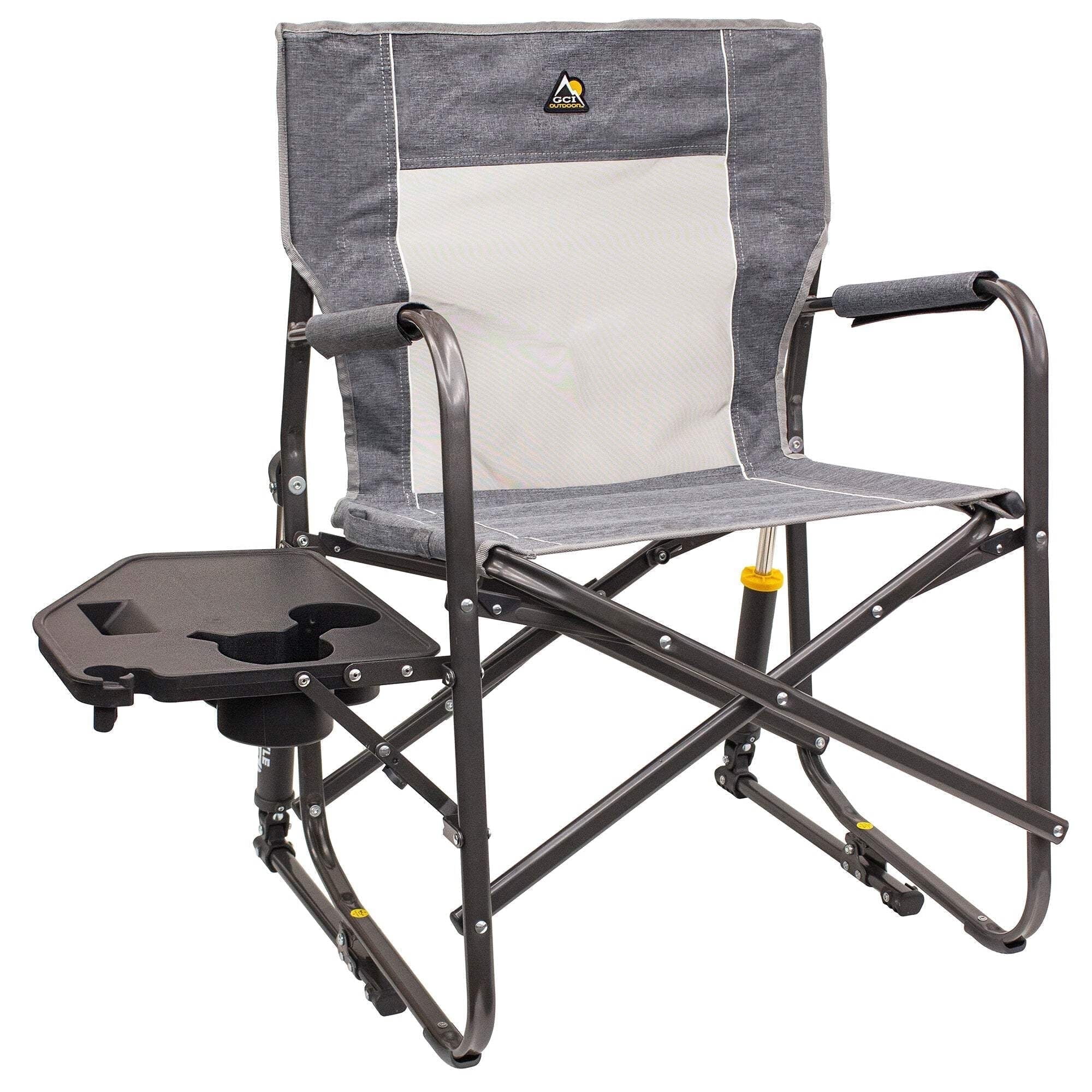 GCI Outdoor Freestyle Rocker, Foldable Rocking Camp Chair