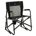 thumbnail interactive-video image 1 of GCI Outdoor Freestyle Rocker Foldable Rocking Camping Chair, Black, 1 of 14