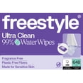 thumbnail image 1 of Freestyle Soft Baby Wipes for Sensitive Skin, Unscented, 9 Flip Top Packs, 648 Total Count, 1 of 6