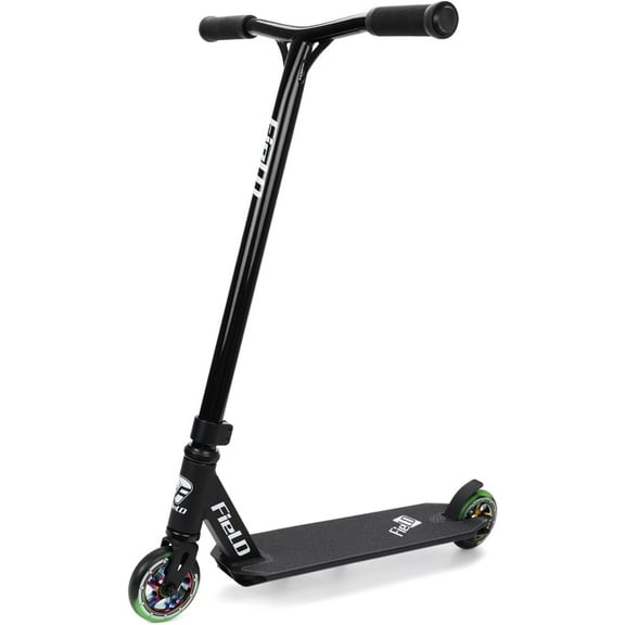 Freestyle Trick Scooter,Professional Trick Scooter - Stunt Scooter for Beginners & Intermediates, Durable Kick Scooter for Skate Park & Street Use,Suitable for Kids, Teens, and Adults Aged 6+(Black)