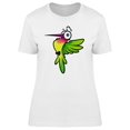 thumbnail image 1 of Green Hummingbird Big Eyes Tee Women's -Image by Shutterstock, 1 of 2