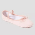 thumbnail image 1 of Freestyle by Danskin Girls' Ballet Slippers - Pink, 13, 1 of 4