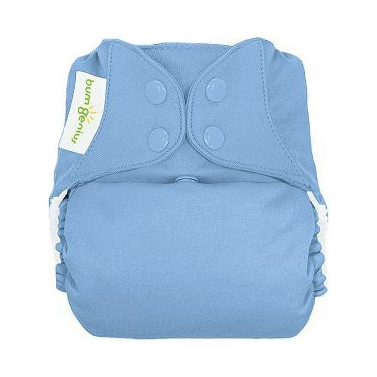 bumGenius Freetime All in One One Size Snap Closure Cloth Diaper Moonbeam