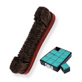 thumbnail image 1 of Freetime Fun 10.5" Genuine Horsehair Pool Table Billiard Brush with FREE 12 pc of Chalk - RB9225, 1 of 4