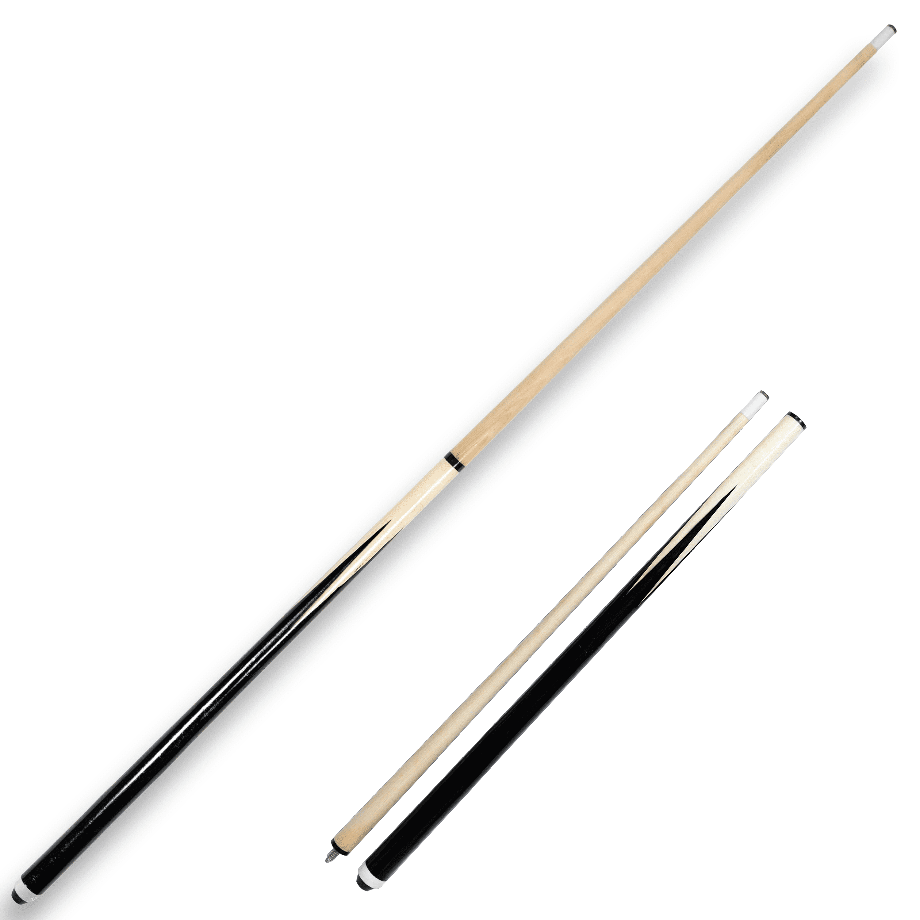 Freetime Fun 48 inch Pool Stick, Billiard Pool Cue Sticks 2 Piece