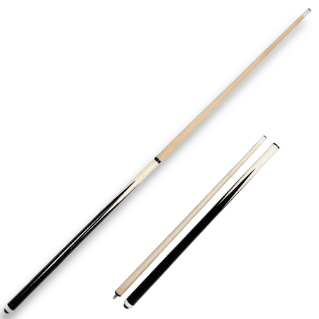 Freetime Fun 48 inch Pool Stick, Billiard Pool Cue Sticks 2-Piece Hardwood, Pool Table Accessories - 1 PK RB8548