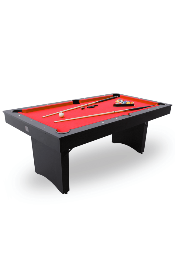 6 FT Deluxe Portable Pool Table with Billiard Tables Accessories - RB2014