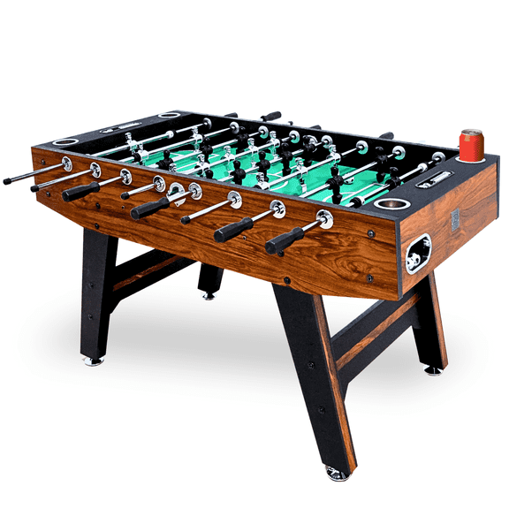 Freetime Fun Foosball Table Adult Size 56" for Game Room, Full Size Easy Assembly Soccer Foosball Table - SKU RF4300