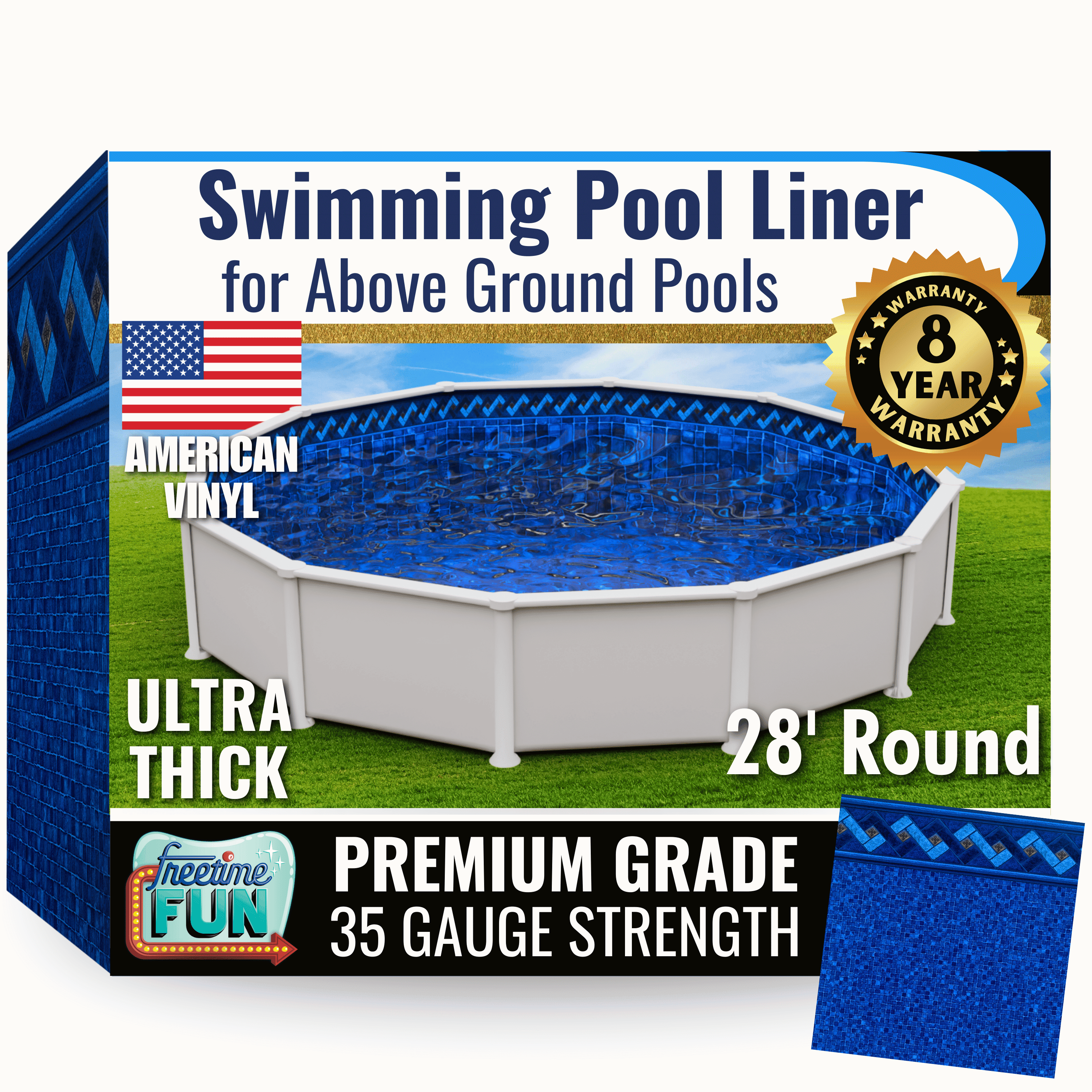 28 Ft Pool Liner