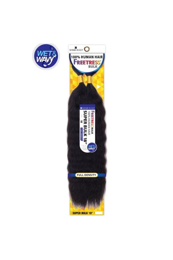 100% Human Hair Braids - SUPER BULK 18"