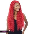 thumbnail image 1 of Freetress Equal Lace & Lace Synthetic Hair Lace Front Wig DEEP WAVER 002 (CHERRY), 1 of 2