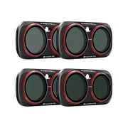 Freewell Bright Day Magnetic ND/PL Filter Kit for Insta360 Luna Ultra Action Camera, 4-Pack