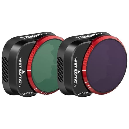 Freewell Mist Edition Variable ND 2-5 Stop & 6-9 Stop Filters for DJI Mini 3 Pro, 2-Pack