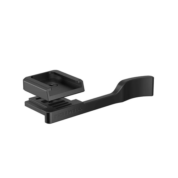 Freewell Thumb Grip with Cold Shoe Mount for Ricoh GR IV/IIIX/III Camera, Black