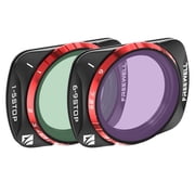Freewell Variable ND 1-5 and 6-9 Stop Filters for DJI Osmo Pocket 3, 2-Pack