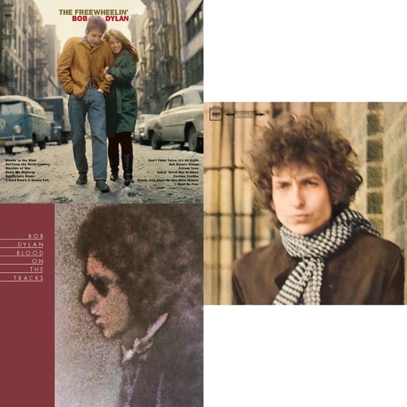 Blood On The Tracks (150G/Dl Insert) & Blonde On Blonde & Freewheelin Bob Dylan (140G/Dl Code) [LP Vinyl Bundle]