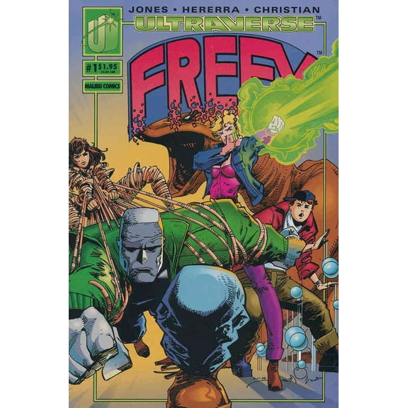 Freex #1 VF ; Malibu Comic Book