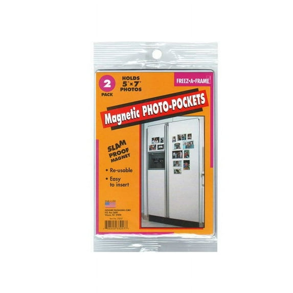 Freez-A-Frame Magnetic 5 x 7 Photo Frame 2 pack
