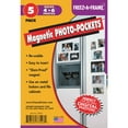 thumbnail image 1 of Freez-A-Frame Magnetic Photo Pocket 4 x 6 ( 5 Pack), 1 of 1
