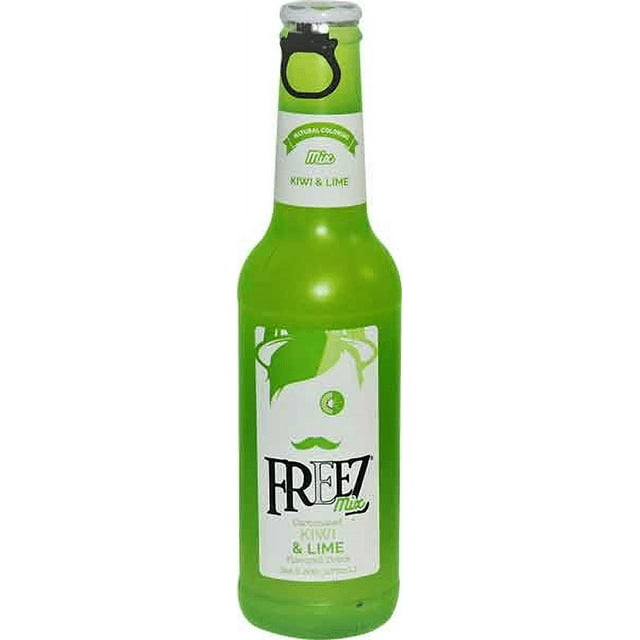 Freez Mix Kiwi Lime Carbonated Soda, 24Pack Case 9.3 fl. oz. (275ml