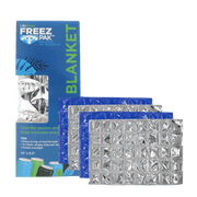 Freez Pak Reusable Flexible Ice Blanket Sheet   Non-Toxic, Leak-Proof Cooler Ice Substitute for Camping, Picnics, and Travel 4 Pack